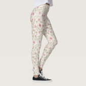 Hübsche rosa Blumen Leggings (Rechts)