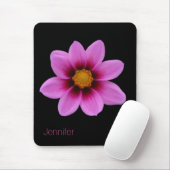 Hübsche rosa Blumen-Mausunterlage Mousepad (Mit Mouse)