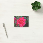 hübsche Rosa-Blumenfotografie Post-it Klebezettel (Büro)