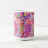 Hübsche rosa Blumenfreundlichkeit zählt zu den Ins Kaffeetasse (Mittel)