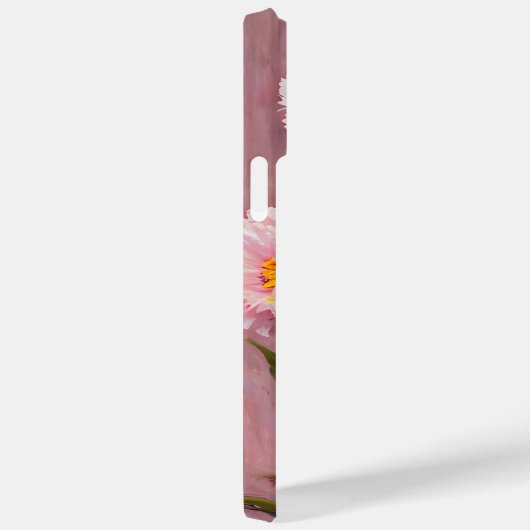 Hübsche Rosa Carnation Blume Bouquet Ölgemälde Case-Mate iPhone Hülle (Rückseite / Rechts)