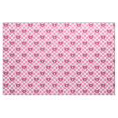 Hübsche rosa Checkered Gymnastik Stoff (Yard (91,4 cm))