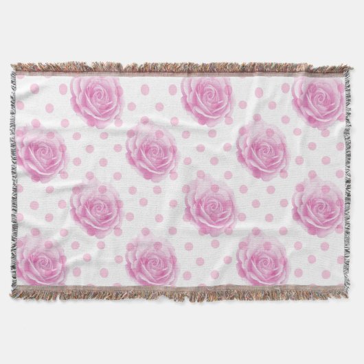 Hübsche Rosa Decke (Vorderseite)