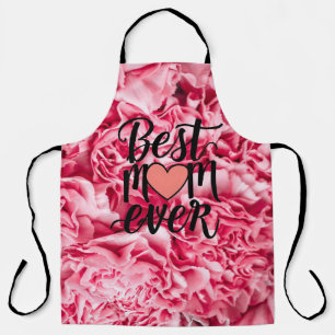 Hübsche rosa elegante beste Mutter überhaupt Schürze