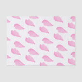 Hübsche rosa Engels-Flügel u. Weiß Seidenpapier (Vorderseite)