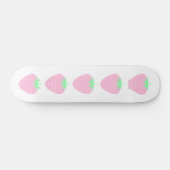 Hübsche rosa Erdbeere Skateboard (Horizontal)