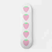 Hübsche rosa Erdbeere Skateboard (Vorne)
