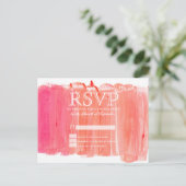 Hübsche rosa Farbe UAWG Postkarten (Stehend Vorderseite)