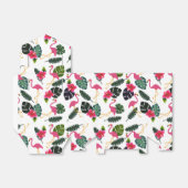 Hübsche rosa Flamingo und Blume für Sie Geschenkschachtel (Ungefaltet)