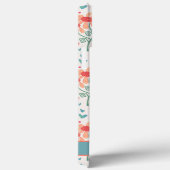 Hübsche Rosa Frühlingsblumen Muster Inspirivity Case-Mate iPhone Hülle (Rückseite / Rechts)