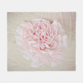 Hübsche rosa Gartennelke durch JoMazArt Fleecedecke (Vorderseite (Horizontal))