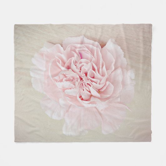 Hübsche rosa Gartennelke durch JoMazArt Fleecedecke (Vorderseite (Horizontal))