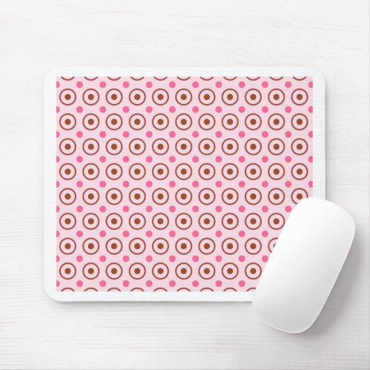 Hübsche rosa Geschenke für Mädchen Mousepad (Mit Mouse)