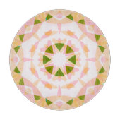 Hübsche Rosa Happy Green Summer Star Dopamin Dekor Schneidebrett (Vorderseite)