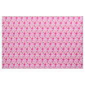 Hübsche rosa Herzen, die mit Liebe platzt Stoff (Yard (91,4 cm))
