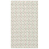 Hübsche Rosa Hunde Rose auf Taupe Tablecloth Tischdecke (Vorderseite)