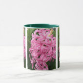Hübsche rosa Hyazinthen Blume 3 Tasse (Zentrum)