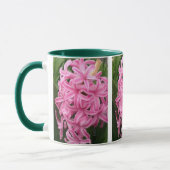 Hübsche rosa Hyazinthen Blume 3 Tasse (Links)