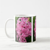 Hübsche rosa Hyazinthen Blume 3 Tasse (Links)