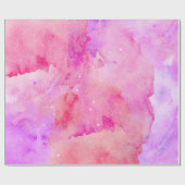 Hübsche rosa Imitate Funkelnd Farbe Geschenkpapier (Flach)