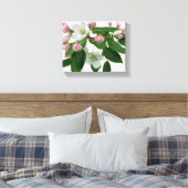 Hübsche Rosa Kirschblüte Blumenblüte schön modern Leinwanddruck (Insitu (Schlafzimmer))