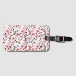 Hübsche rosa Kirschblüten Gepäckanhänger