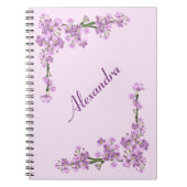 Hübsche rosa Kirschblüten Notizblock (Vorderseite)