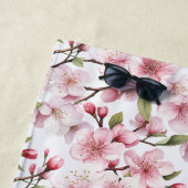 Hübsche rosa Kirschblüten Strandtuch (Beispiel)