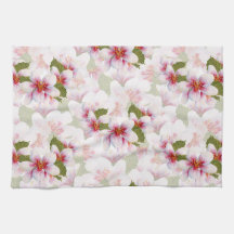 Hübsche Rosa Kirschblüten Wasserfarbe