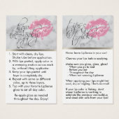Hübsche Rosa Lippen auf Marmor - Anbringen und Tip (Vorne & Hinten)