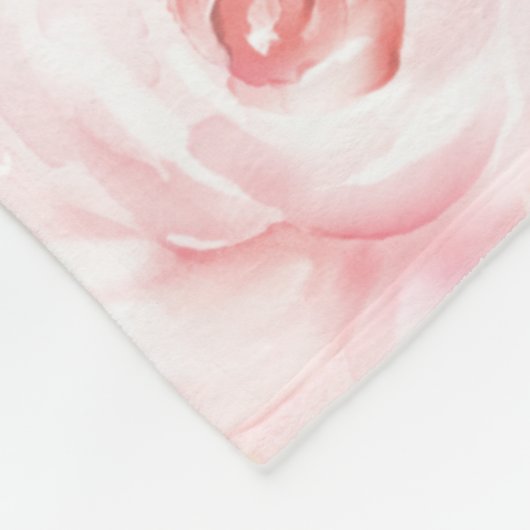 Hübsche Rosa Minze Lila Boho-Waldtiere Fleecedecke (Ecke)