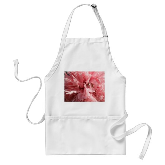 Hübsche rosa Mohnschürze Schürze (Vorne)