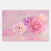 Hübsche rosa Nelken Stilvolle Fotografie Geschenkpapier Set (Vorderseite 3)