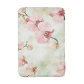 Hübsche Rosa Orchideen Badematte (Vorderseite Vertikal)
