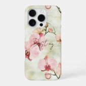 Hübsche Rosa Orchideen iPhone Hülle (Rückseite)