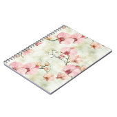 Hübsche Rosa Orchideen Notizblock (Linke Seite)