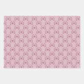 Hübsche rosa Pastete für ihre 3 Geschenkpapier Set (Vorderseite 3)