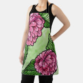 Hübsche rosa Peonies Schürze (InSitu)