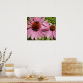 Hübsche rosa Petalen Poster (Küche)