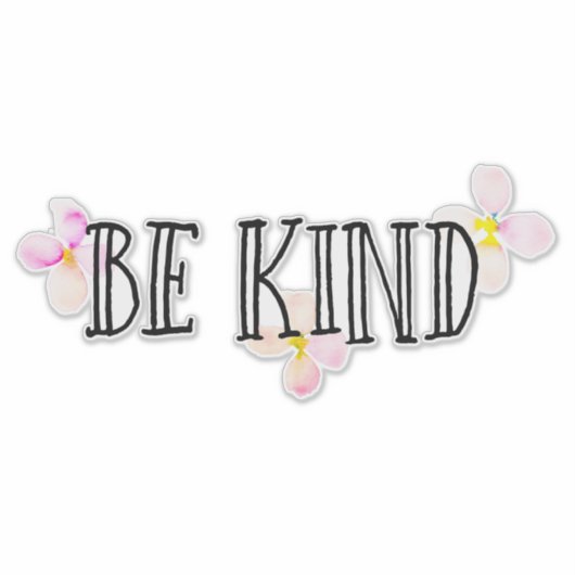 Hübsche, rosa Pfirsichfarben Blume Aufkleber (Vorderseite)