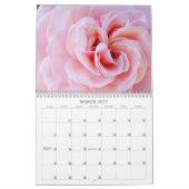 Hübsche Rosa Princess Rose Garten Kalender Rose (Mär 2027)