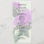 Hübsche rosa Rhododendren Programm (Rückseite)
