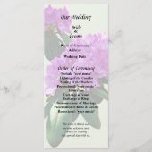 Hübsche rosa Rhododendren Programm (Vorderseite)