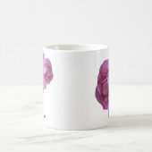 Hübsche rosa Rosa-Blume mit individuellem Gemma-Na Kaffeetasse (Mittel)