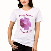 Hübsche Rosa Rosa, mädchenhaft,  T - Shirt