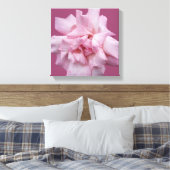 Hübsche rosa Rosa schöne, moderne Kunst Leinwanddruck (Insitu (Schlafzimmer))