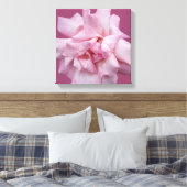 Hübsche rosa Rosa schöne, moderne Kunst Leinwanddruck (Insitu (Schlafzimmer))