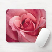 Hübsche rosa Rose Mousepad (Mit Mouse)