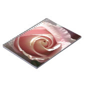 Hübsche rosa Rose Notizblock (Linke Seite)