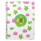 Hübsche rosa Rose Notizblock (Vorderseite)